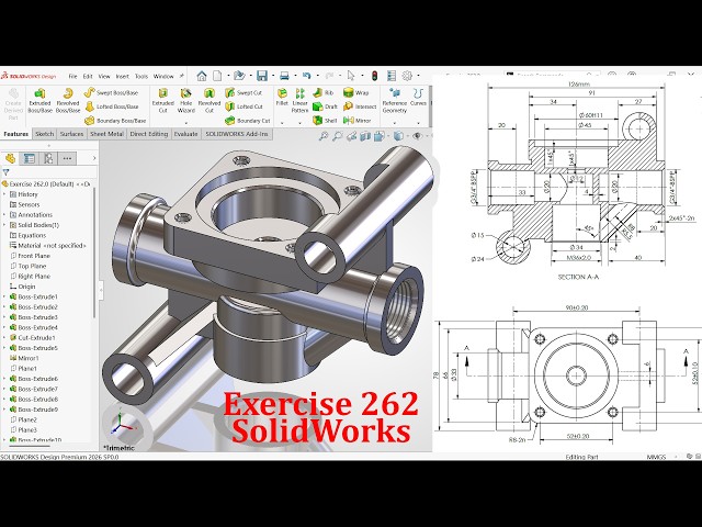 SolidWorks Complex Tutorial Exercise-262