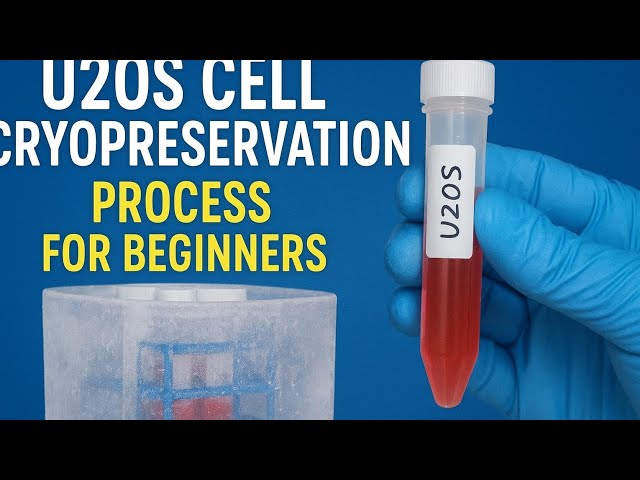 Cryopreservation of U2OS Cells | Step-by-Step Cell Freezing Protocol for Beginners 