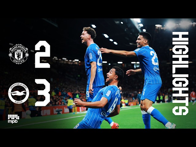 EXTENDED HIGHLIGHTS | Man United v Brighton | Carabao Cup