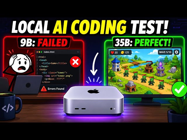 Ornith 1.0: Can the 9B Local AI Agent Actually Code? (Mac Mini M4 Test)