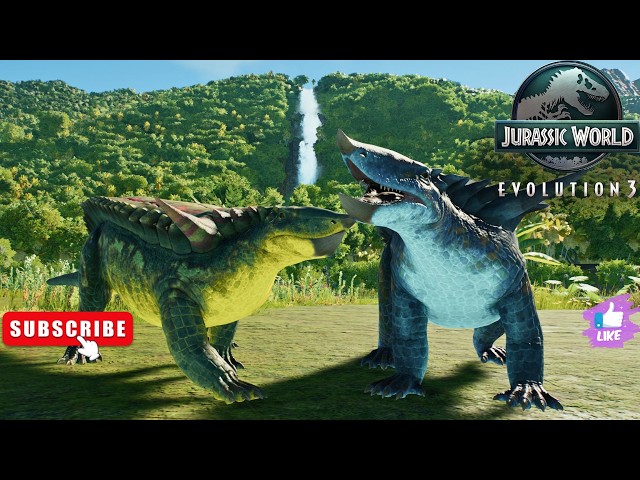 Meet the New Spiky Aetosaur! Desmatosuchus | Jurassic World Evolution 3 Crocodilia Coast DLC