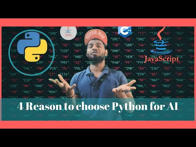 4 Reason to choose Python For AI project.