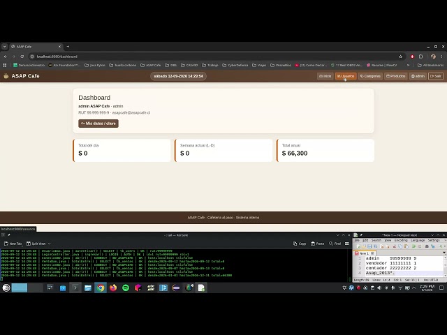 Trabajo Modulo 6 - ASAP Cafe Web - Desarrollo FullStack Java