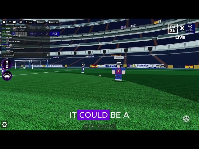 Is this ref getting fired.... #robloxplayer #video #robloxemotes#football #soccer #futbol #sports