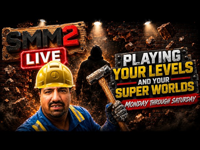 Super Mario Maker 2 @sjvlogs9119   Playing Your Creations  Levels & Super Worlds 🏁 (Easy → Hard 🔥) ✅