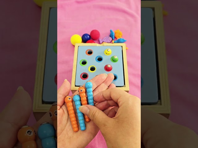 Matching Colors with Toy Block #learnwithtoys #funlearning #toys