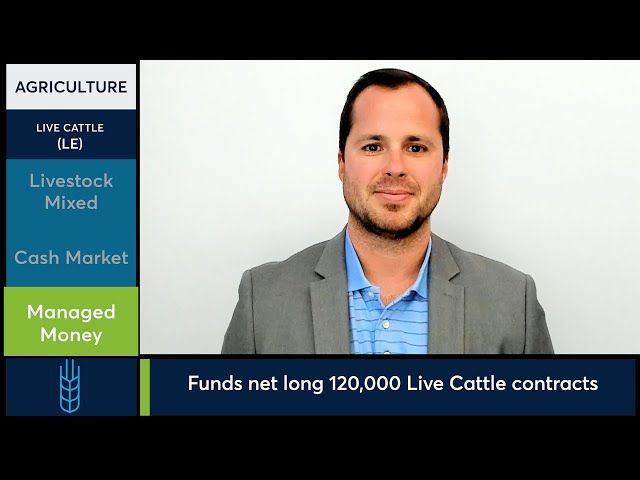 Cattle futures bounced off daily lows as funds sold contracts. 6/2/26