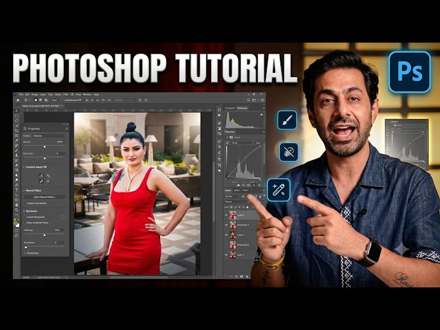How to Make Portraits Look Professional Without Expensive Camera | Photoshop Tutorial