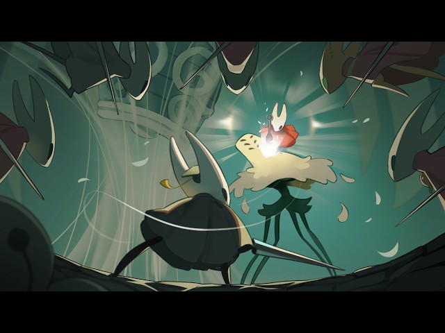 Hollow Knight: Silksong - 2 Speedrunners vs. 5 Hunters CO-OP RUN