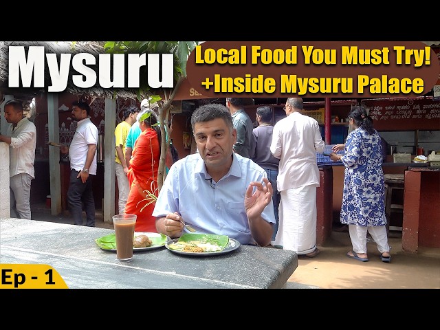 Ep 1 Places to visit in Mysore, Palace, Chamundeshwari temple, Mysore pak, Mysore zoo.