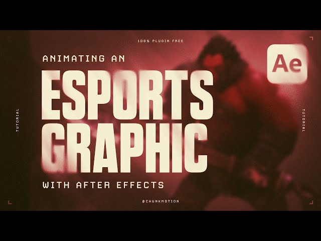 Animating an Esports Graphic with After Effects - Part 02