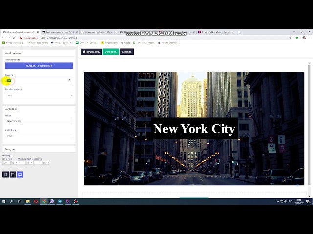 Page Builder prototype app with Vue.js