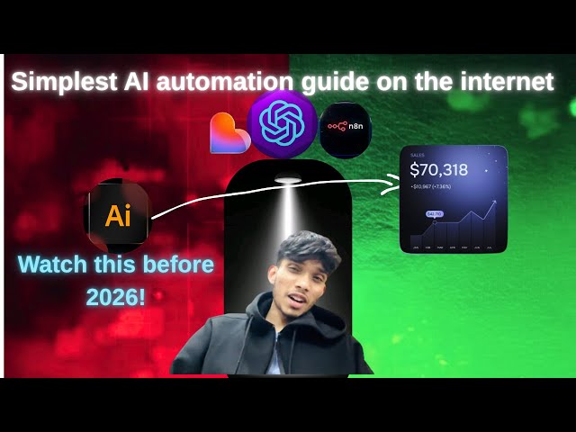 Simplest guide to start AI automation before 2026!