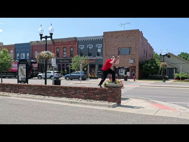 City Concrete Flips & Stunts 🚧🙃💥 #city #flip #stunt #ninja #parkour 