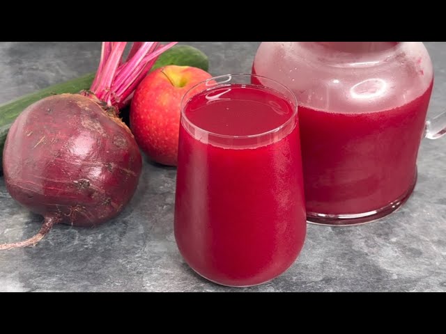 How to Make Beetroot Juice with Apple & Cucumber | Easy Recipe!