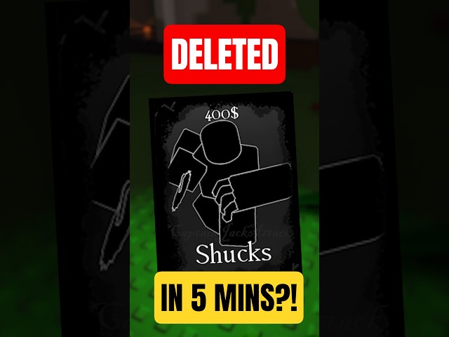 Forsaken DELETED This Emote After Just 5 Minutes 😱 #forsaken #roblox #shorts