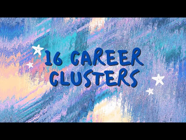 16 Career Clusters