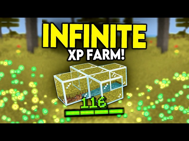 BEST NEW XP Farm for Minecraft Bedrock 1.21/26.1+!