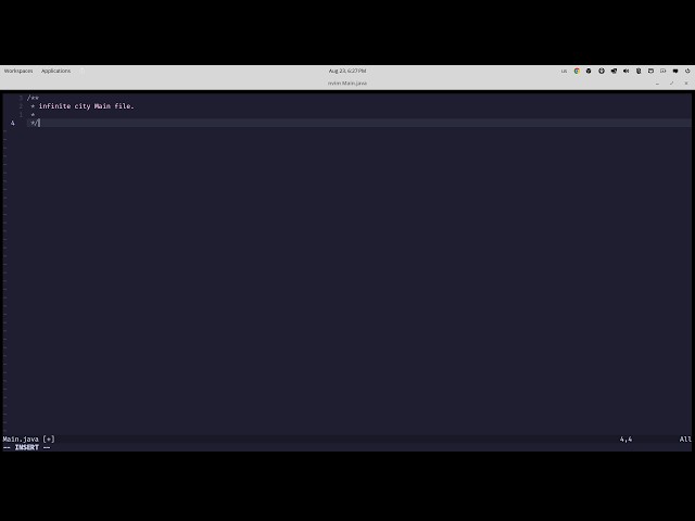 TRYING* To code an infinite city in java