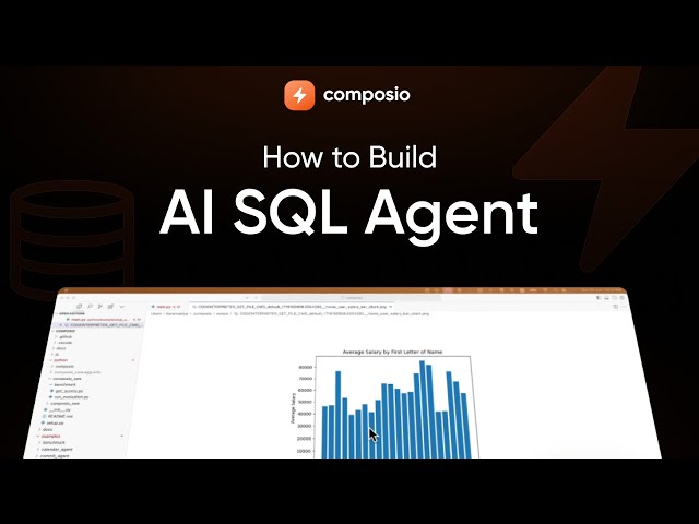 Build an AI SQL Agent with CrewAI & Composio | Using Natural Language