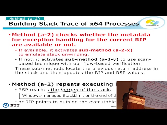 Building Stack Traces From Memory Dump Of Windows x64