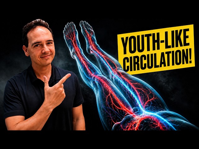 Do THIS for 5 Minutes with Your Legs UP for Youthful Blood Flow