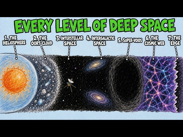 Every Level of Deep Space in the Universe Explained