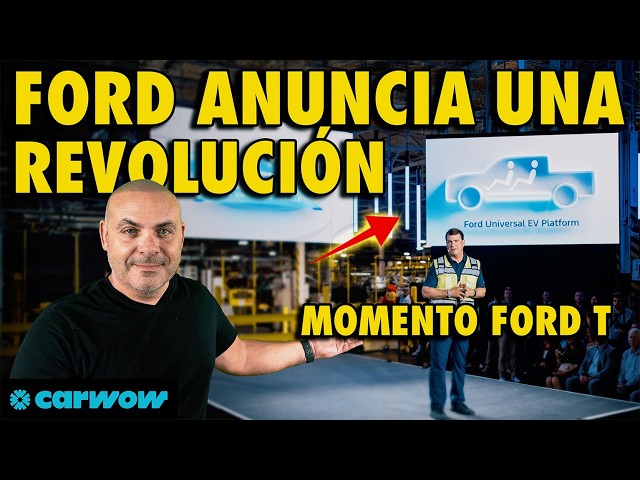 FORD SE ADELANTA A TESLA y A TODOS: ASÍ PRETENDE IGUALAR A LOS CHINOS