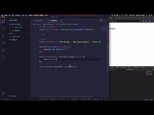 7. Tutorial JavaScript ES6 | Map dan Filter