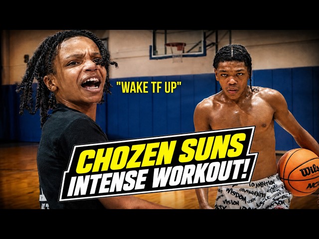 Zander Pughsley Pushes Big Bro Deloni Through Intense Workout!