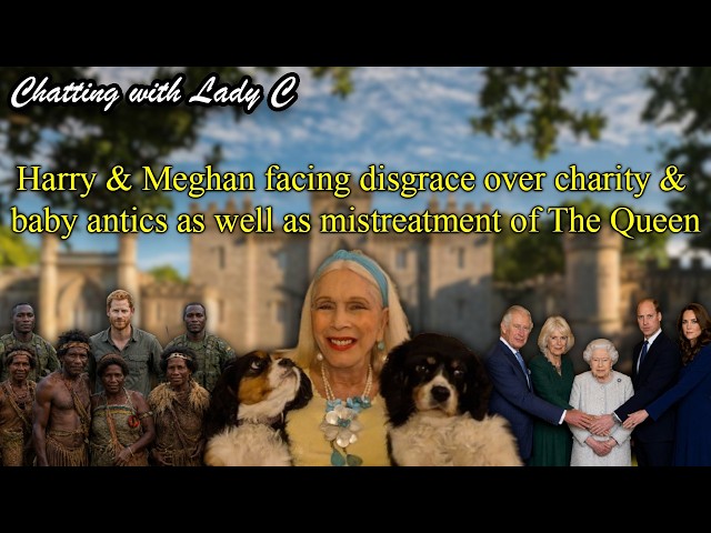 Harry & Meghan facing disgrace over charity & baby antics as well as mistreatment of The Queen