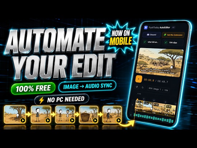 Stop Editing Manually — Auto Editor Now Available on Mobile