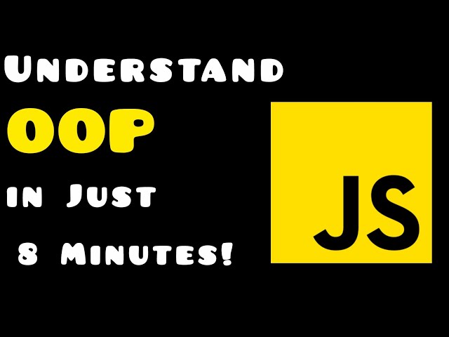 Javascript OOP tutorial 