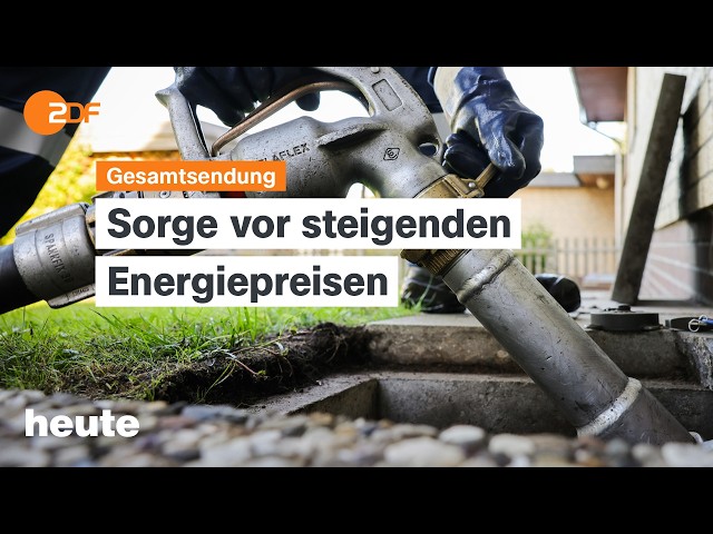 heute 19:00 Uhr vom 12.09.2026 Energiepreise, Demos gegen Rechtsextremismus, Erste Hilfe