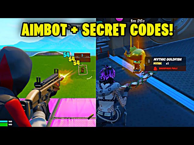 *UPDATED* Go Goated Codes! (AIMBOT CODE + SECRET WEAPONS) 