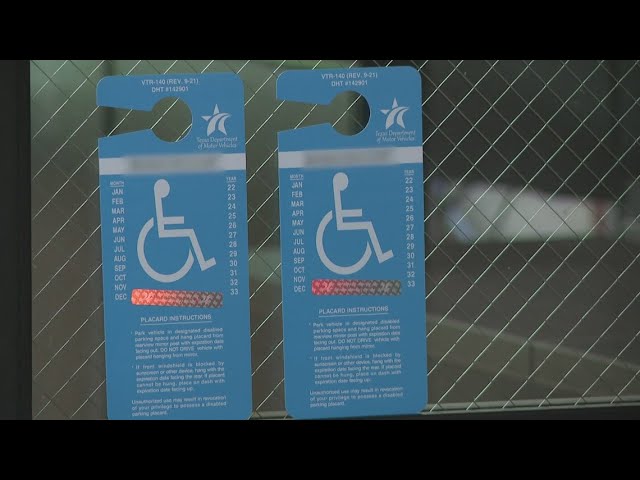 Man accused of selling fake disabled placards online