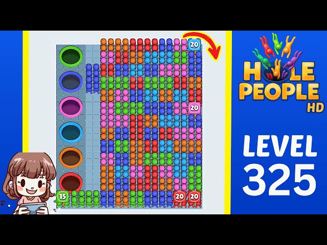 Hole People Level 325 Solution Walkthrough