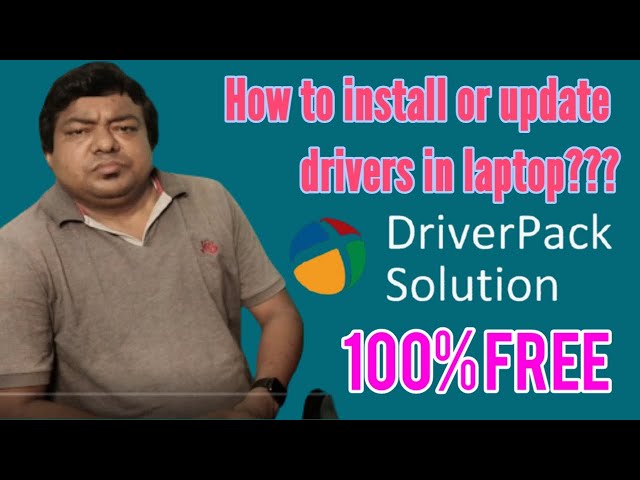 How to install or update drivers in laptop