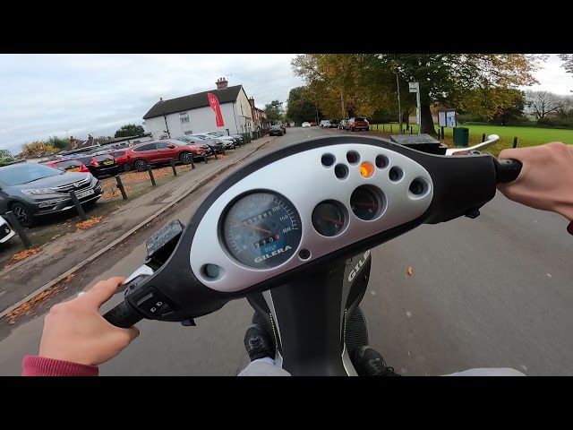 Gilera Runner Malossi 179 Ported 32 hp wheelies ride on streets