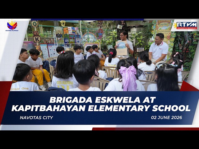 Brigada Eskwela at Kapitbahayan Elementary School 6/2/2026