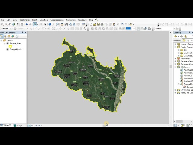 Clip basemap in Arcmap| SEE Lab