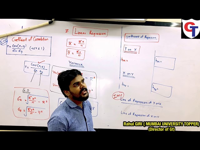 L.3 LINEAR REGRESSION | FORMULAS | 12TH COMMERCE | NEW SYLLABUS | MAHARASHTRA BOARD