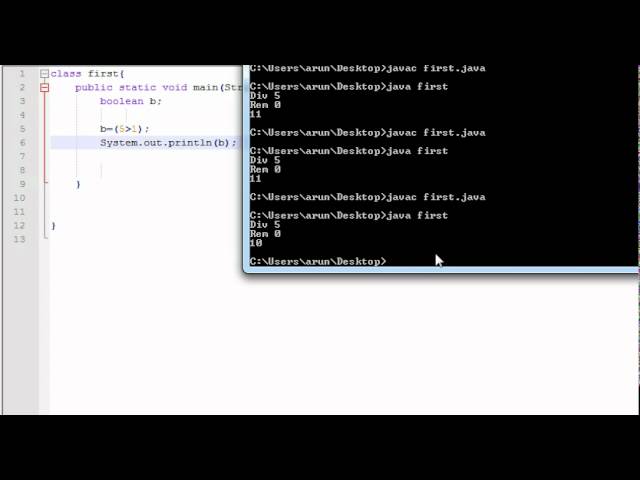 Learn Java in Hindi 9: Boolean and Logical operators
