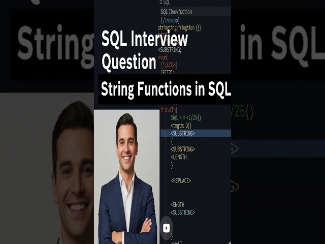 "SQL Functions Explained | UPPER, LOWER & CONCAT 🚀 #SQL #Shorts"