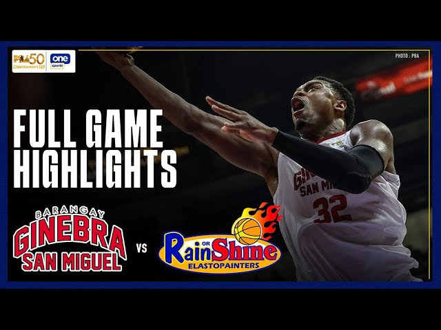 BRGY. GINEBRA vs RAIN OR SHINE | FULL GAME HIGHLIGHTS | PBA SEASON 50 COMMISSIONERS CUP | MAY 3 2026