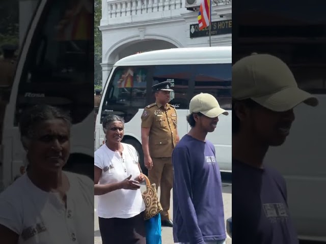 Respect 🙏#police #stf #shortvideo #vairal #srilanka #kandy #trending