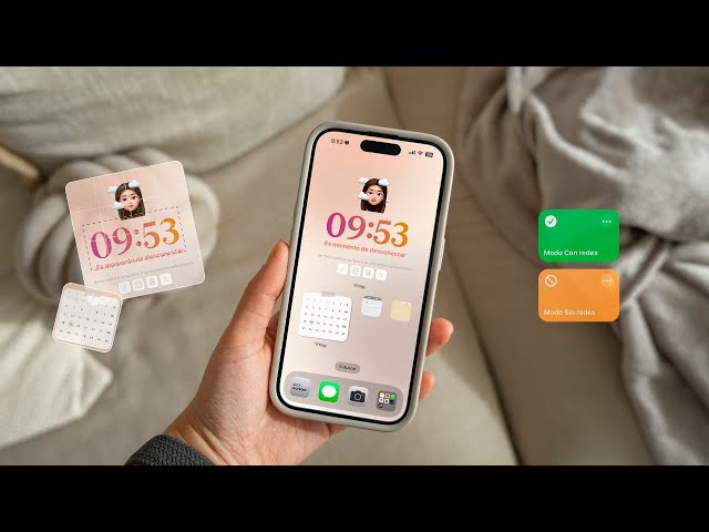 🧚🏼 How to customize your minimalist iPhone with Widgy | Memoji, moving widgets, icons...