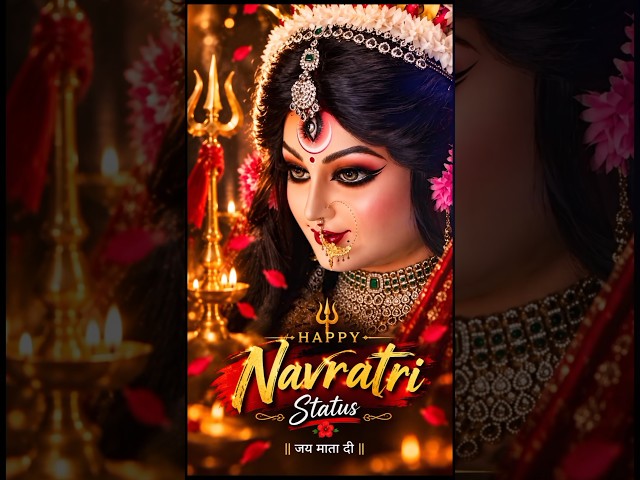 माँ दुर्गा का दिव्य रूप 🙏❤️ | Navratri Special Status 🚩 | #shorts #navratrispecial # #maadurga #god