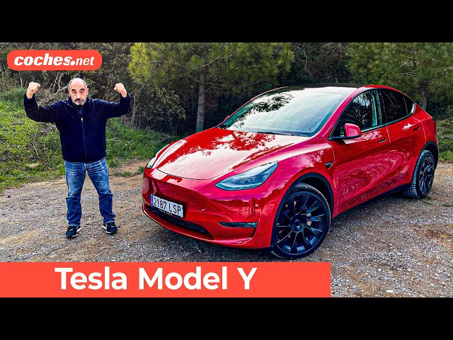 TESLA MODEL Y Long Range | Test / Review in Spanish | coches.net