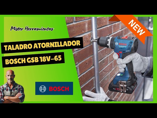 Nuevo Bosch GSB 18V-65: ¿Mejor que el clásico 18V-50? Los dos taladros de Bosch frente a frente